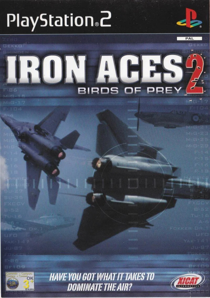 Playstation 2: Iron Aces 2: Birds of Prey