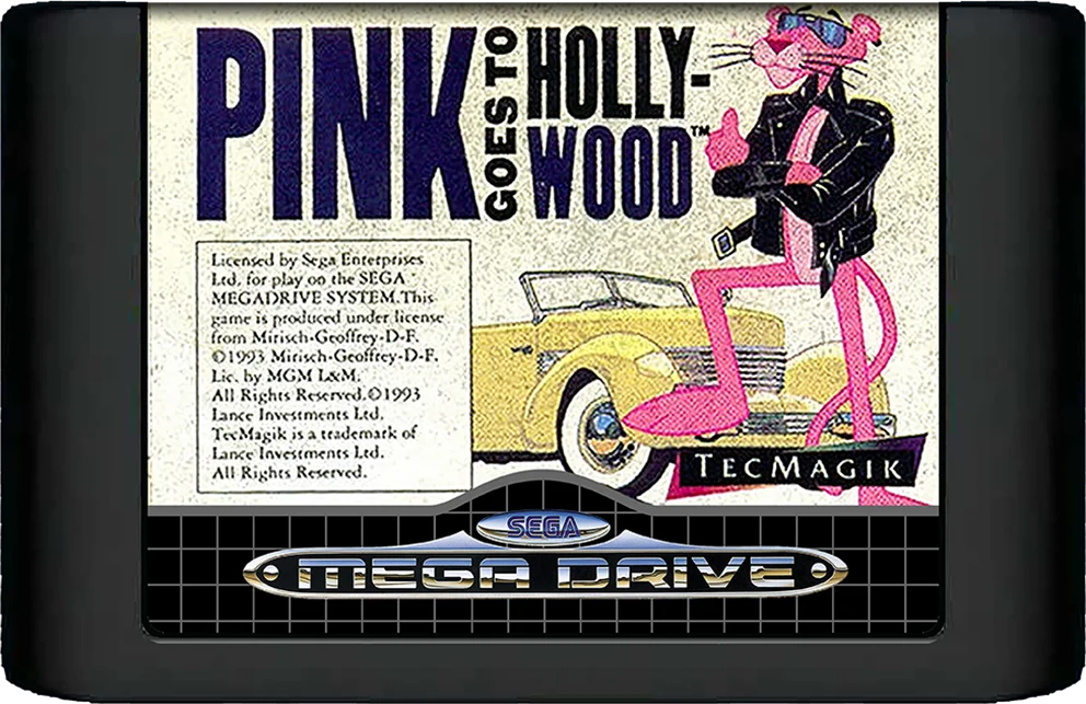Mega Drive: Pink Goes To Hollywood
