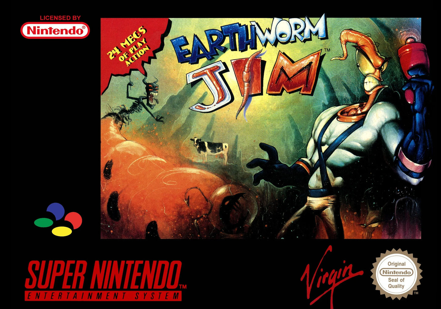 Super Nintendo: Earthworm Jim