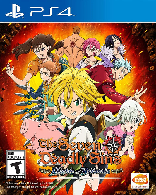 Playstation 4: Seven Deadly Sins: Knights of Britannia