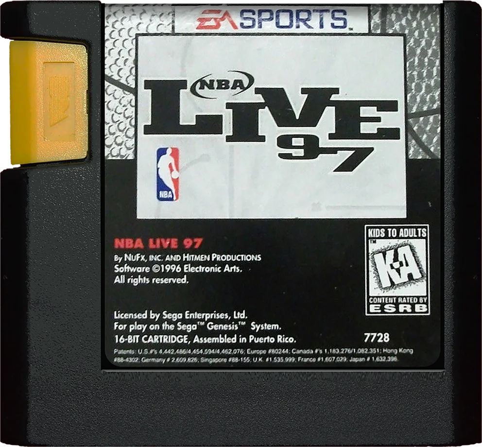 Mega Drive: NBA Live 97