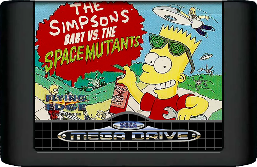 Mega Drive: The Simpsons: Bart vs. the Space Mutants