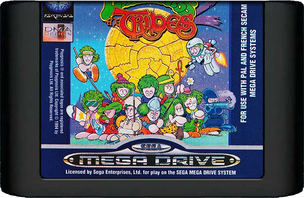 Mega Drive: Lemmings 2: The Tribes