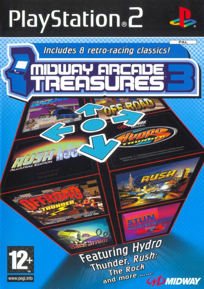 Playstation 2: Midway Arcade Treasures 3