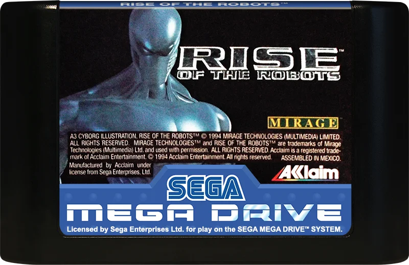 Mega Drive: Rise of the Robots