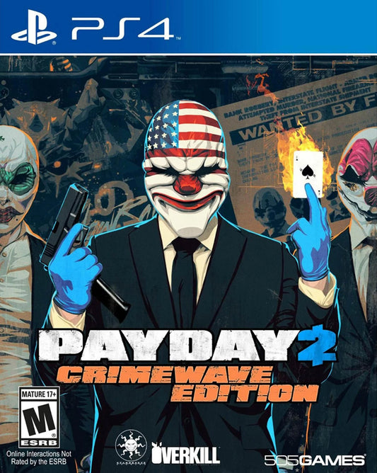 Playstation 4: Payday 2 Crimewave Edition