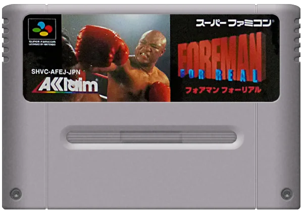 Super Nintendo: Foreman For Real
