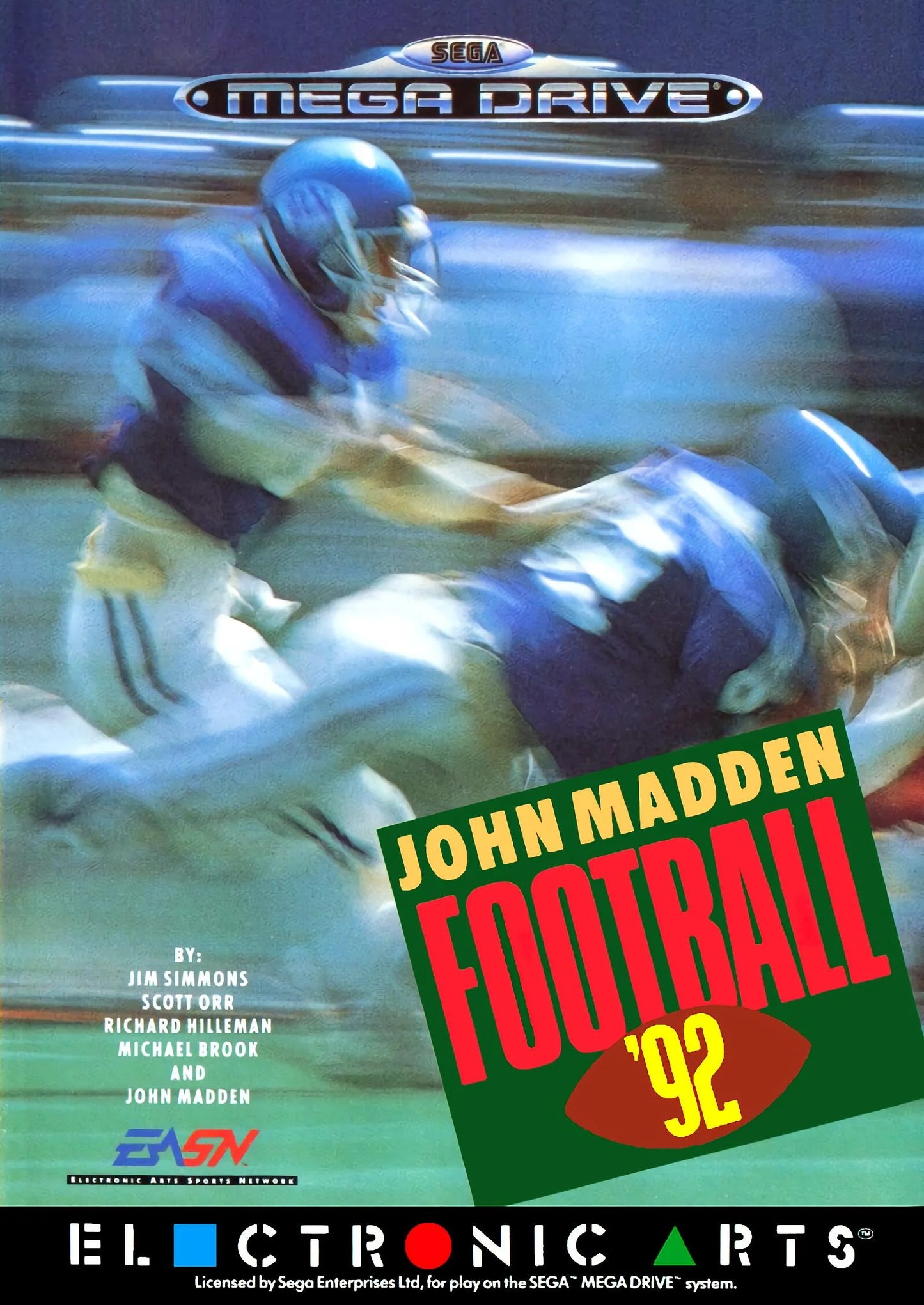 Mega Drive: John Madden Football '92