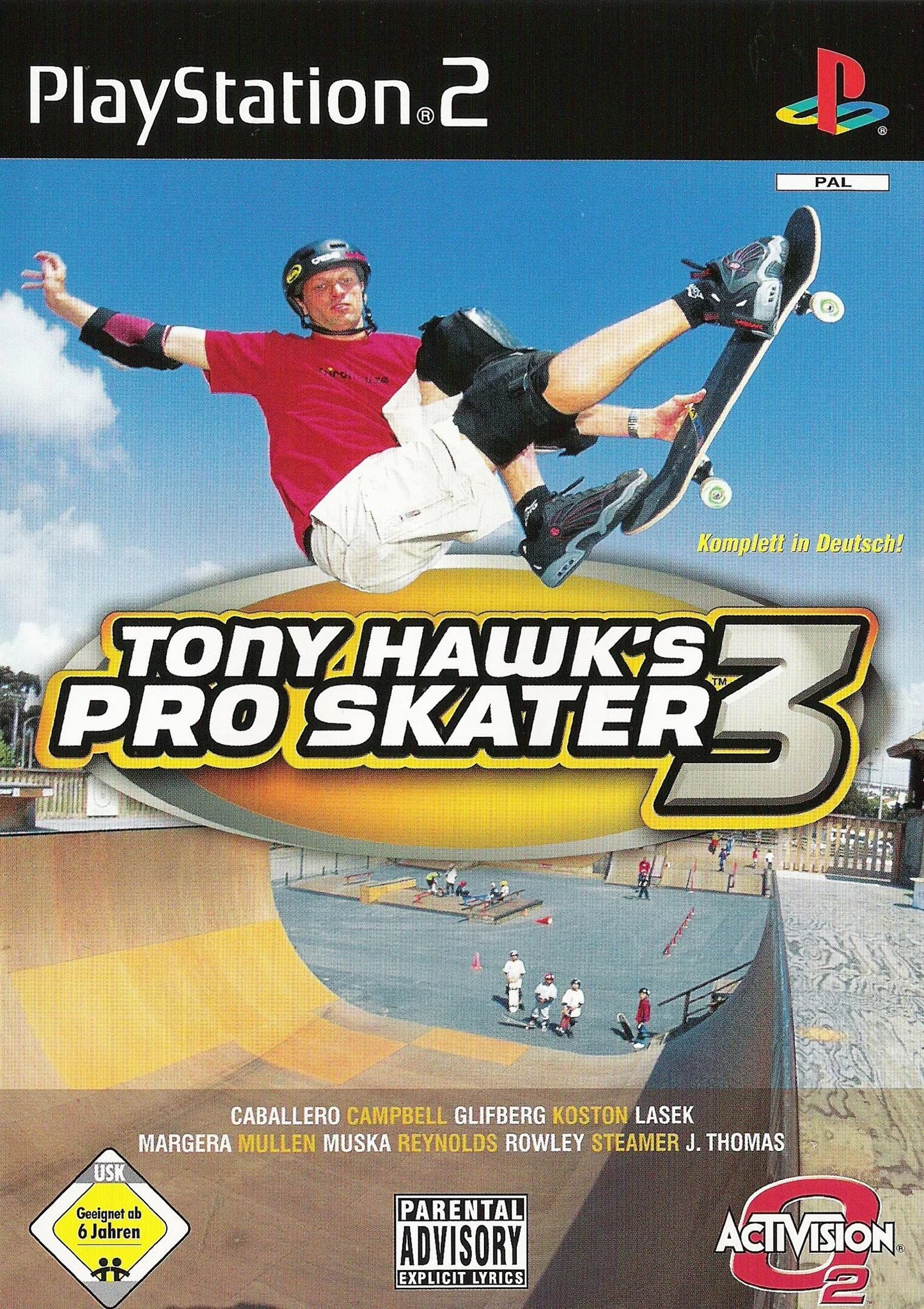 Playstation 2: Tony Hawk 3