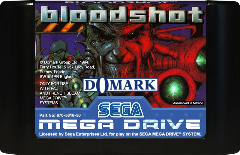 Mega Drive: Blood Shot