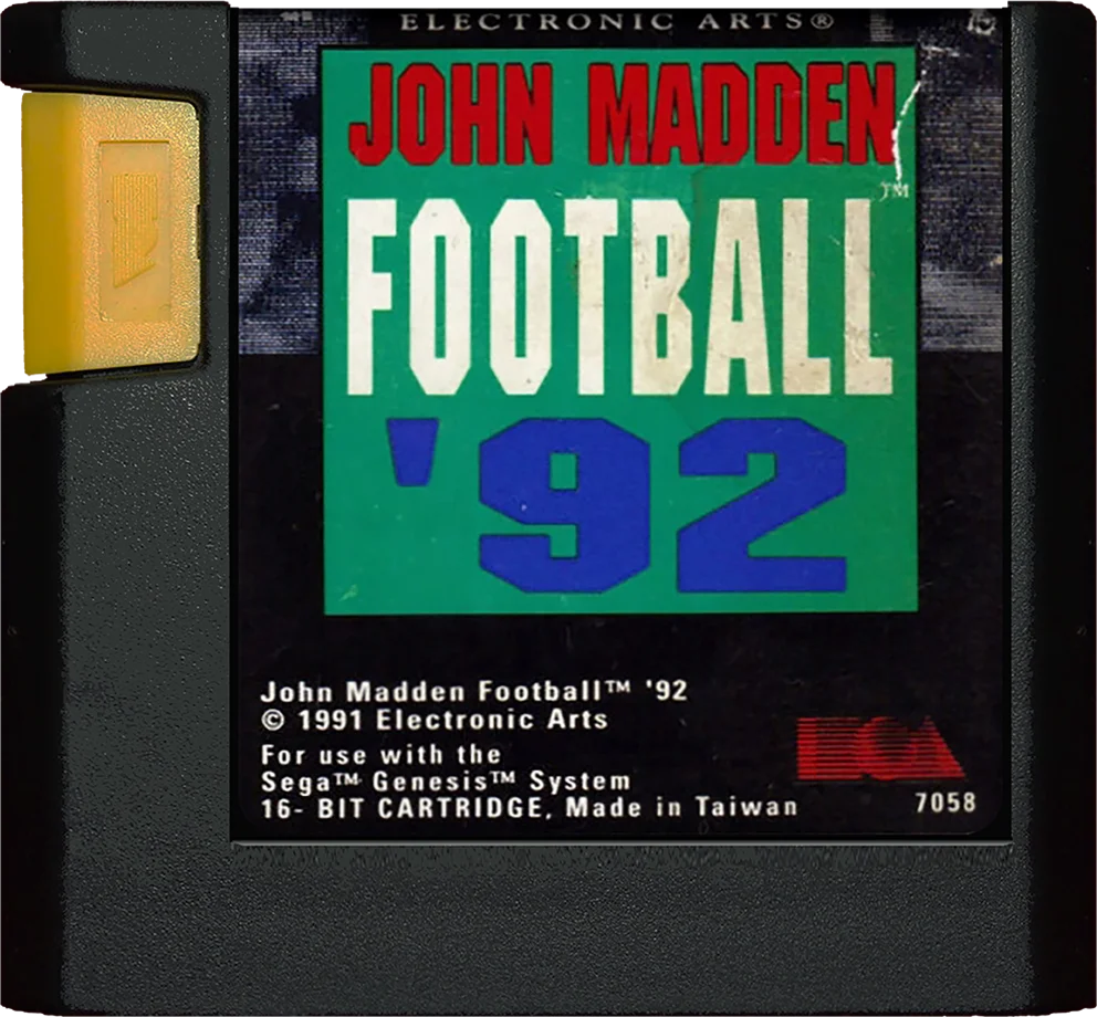 Mega Drive: John Madden Football '92