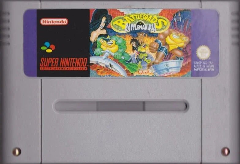 Super Nintendo: Battletoads in Battlemaniacs