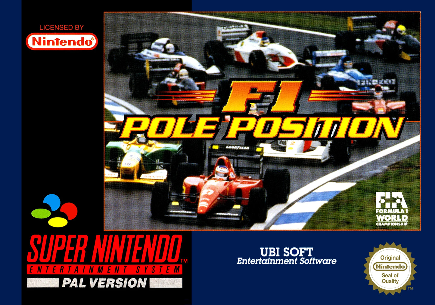 Super Nintendo: F1 Pole Position