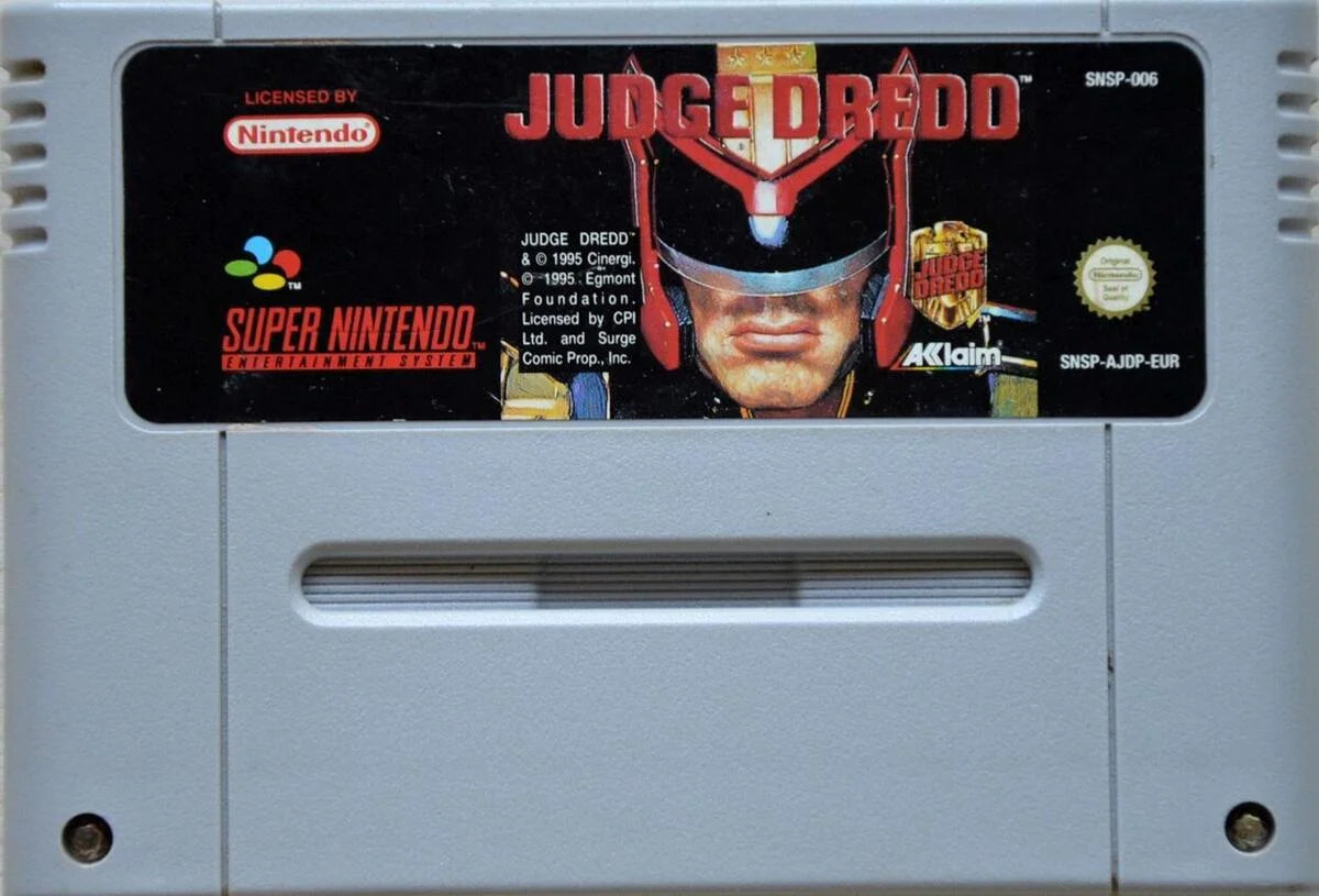 Super Nintendo: Judge Dredd