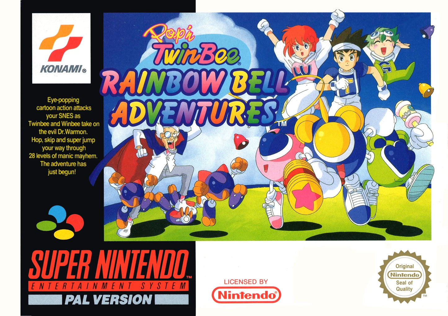 Super Nintendo: Pop'n TwinBee: Rainbow Bell Adventures
