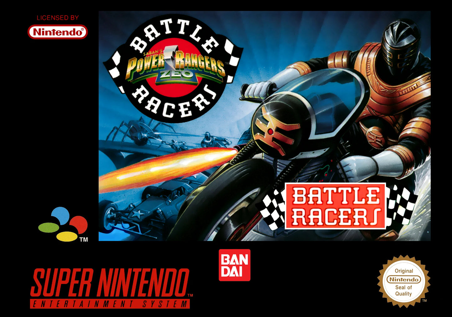Super Nintendo: Power Ranger Battle Racers