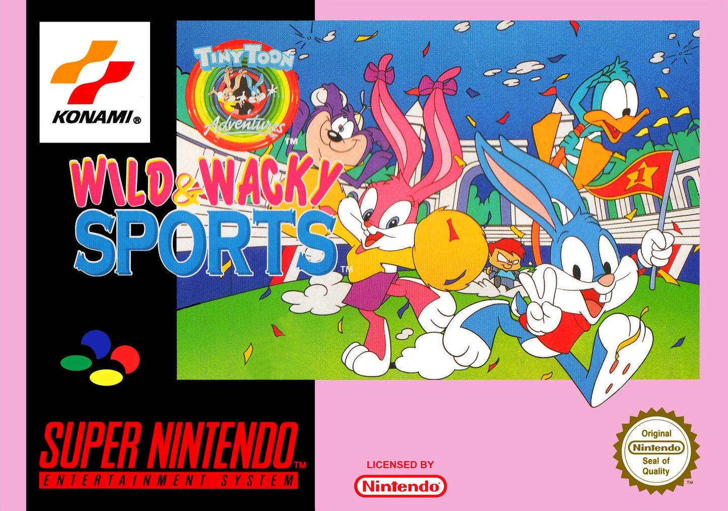 Super Nintendo: Tiny Toon Adventures Wild & Wacky Sports
