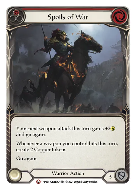 (1HP151) Flesh & Blood TCG History Pack 1 Single: Spoils of War (Regular) Majestic