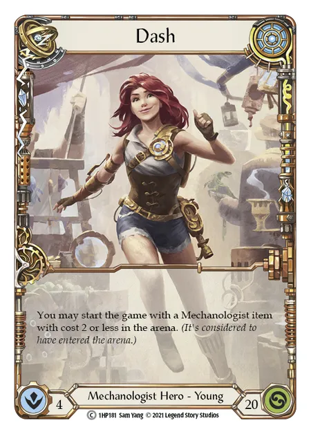 (1HP181) Flesh & Blood TCG History Pack 1 Single: Dash (Regular) Common