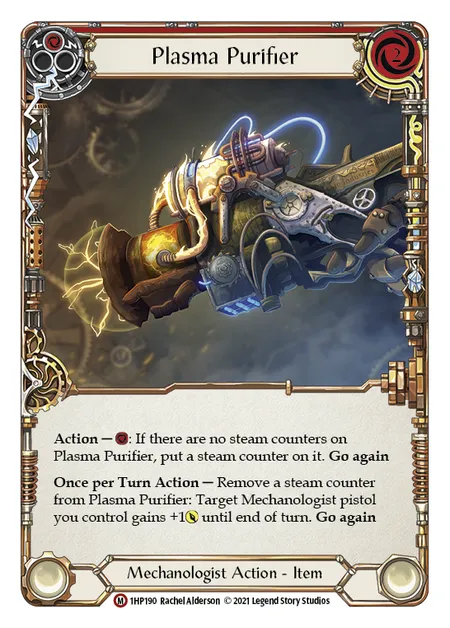 (1HP190) Flesh & Blood TCG History Pack 1 Single: Plasma Purifier (Regular) Majestic