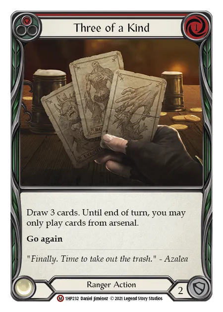 (1HP232) Flesh & Blood TCG History Pack 1 Single: Three of a Kind (Regular) Majestic