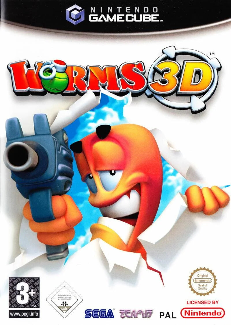 GameCube: Worms 3D