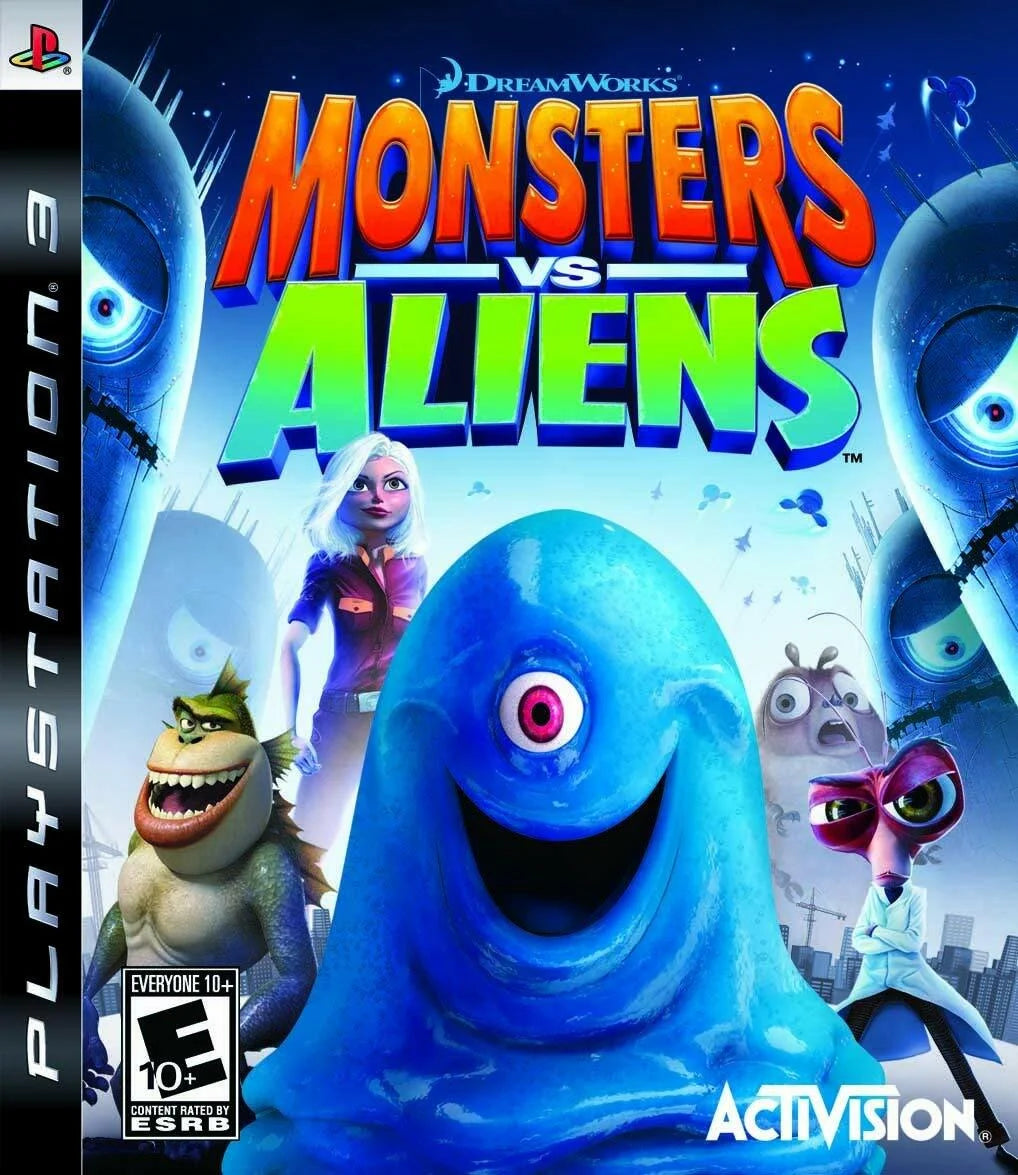 Playstation 3: Monsters vs. Aliens