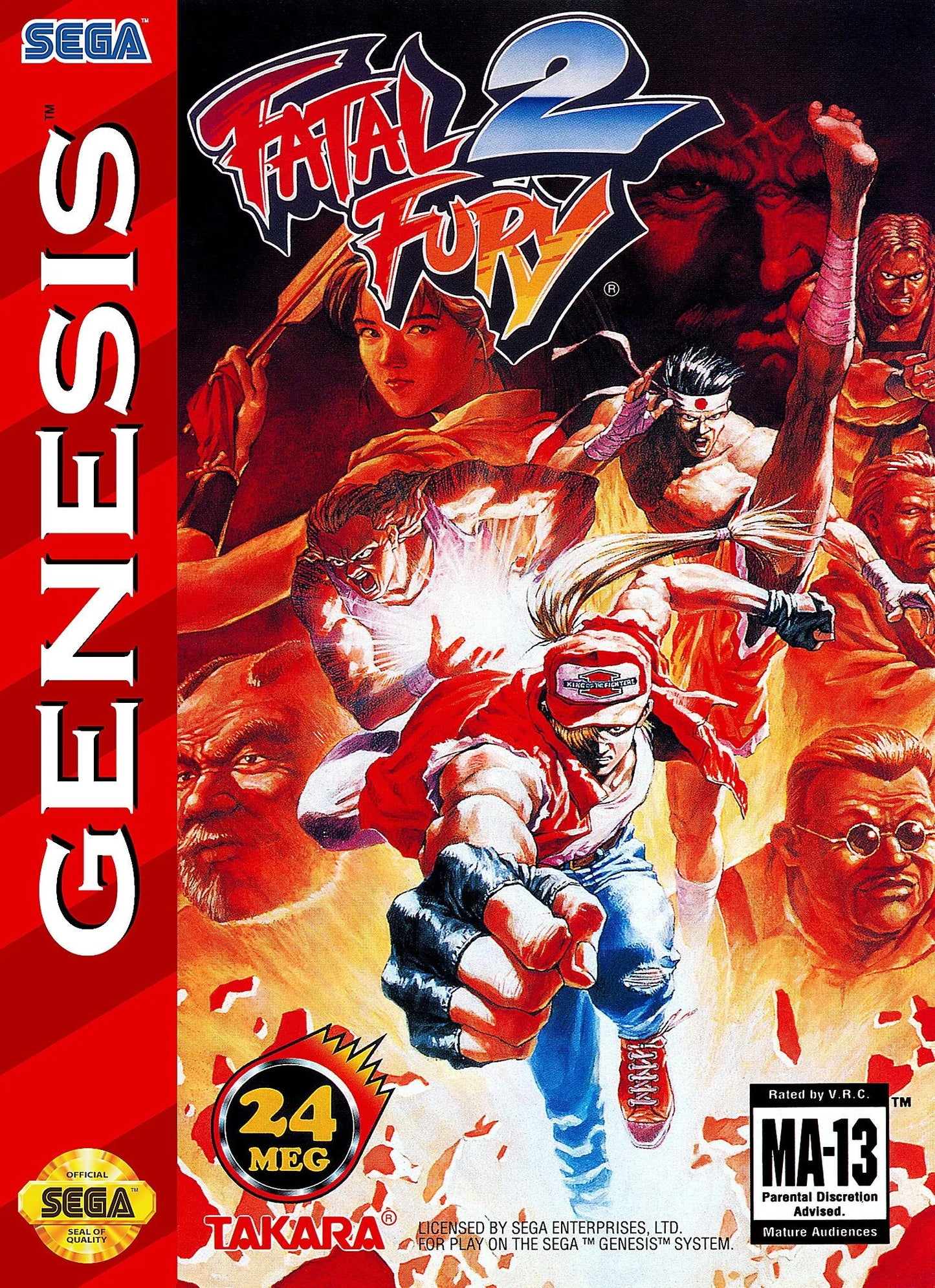 Mega Drive: Fatal Fury 2