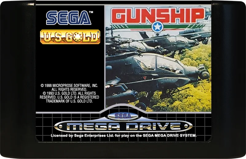 Mega Drive: Gunship