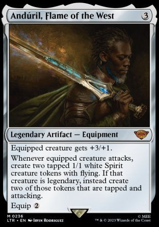(236) Magic The Gathering The Lord of the Rings: Tales of Middle-earth Single: And������ril, Flame of the West Mythic