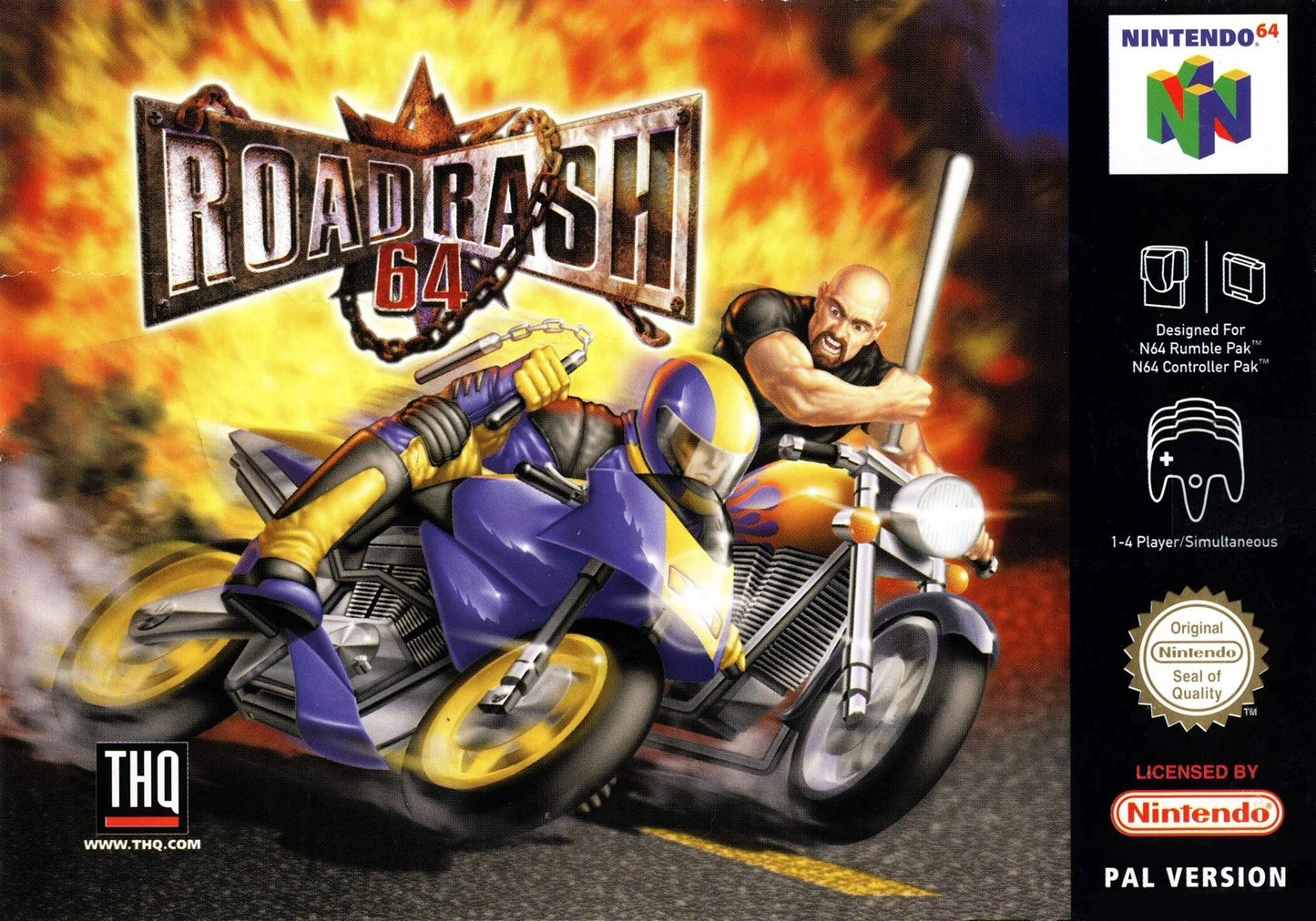 Nintendo 64: Road Rash