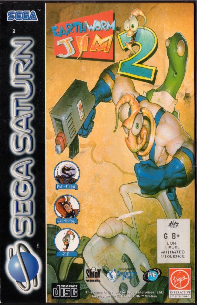 Saturn: Earthworm Jim 2