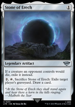 (251) Magic The Gathering The Lord of the Rings: Tales of Middle-earth Single: Stone of Erech Uncommon