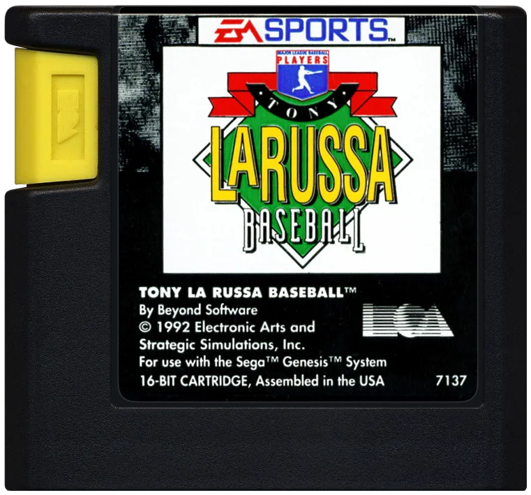 Mega Drive: Tony La Russa Baseball