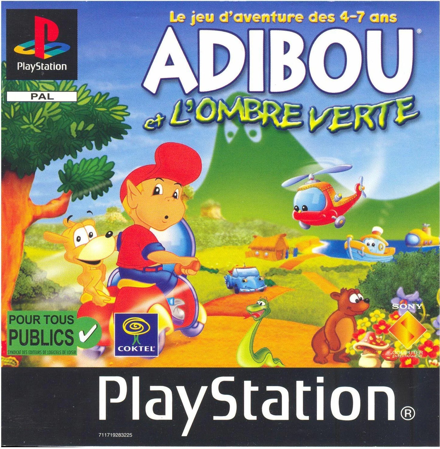 Playstation: Adibou et L'Ombre Verte