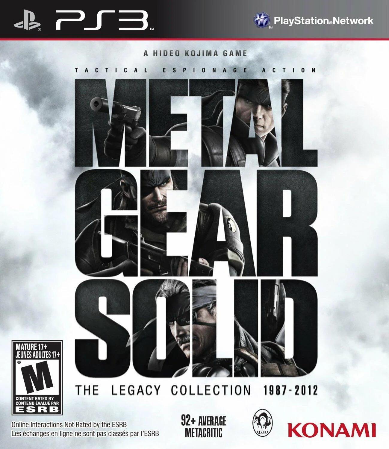 Playstation 3: Metal Gear Solid: The Legacy Collection