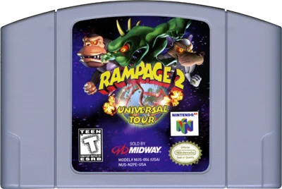 Nintendo 64: Rampage 2 Universal Tour