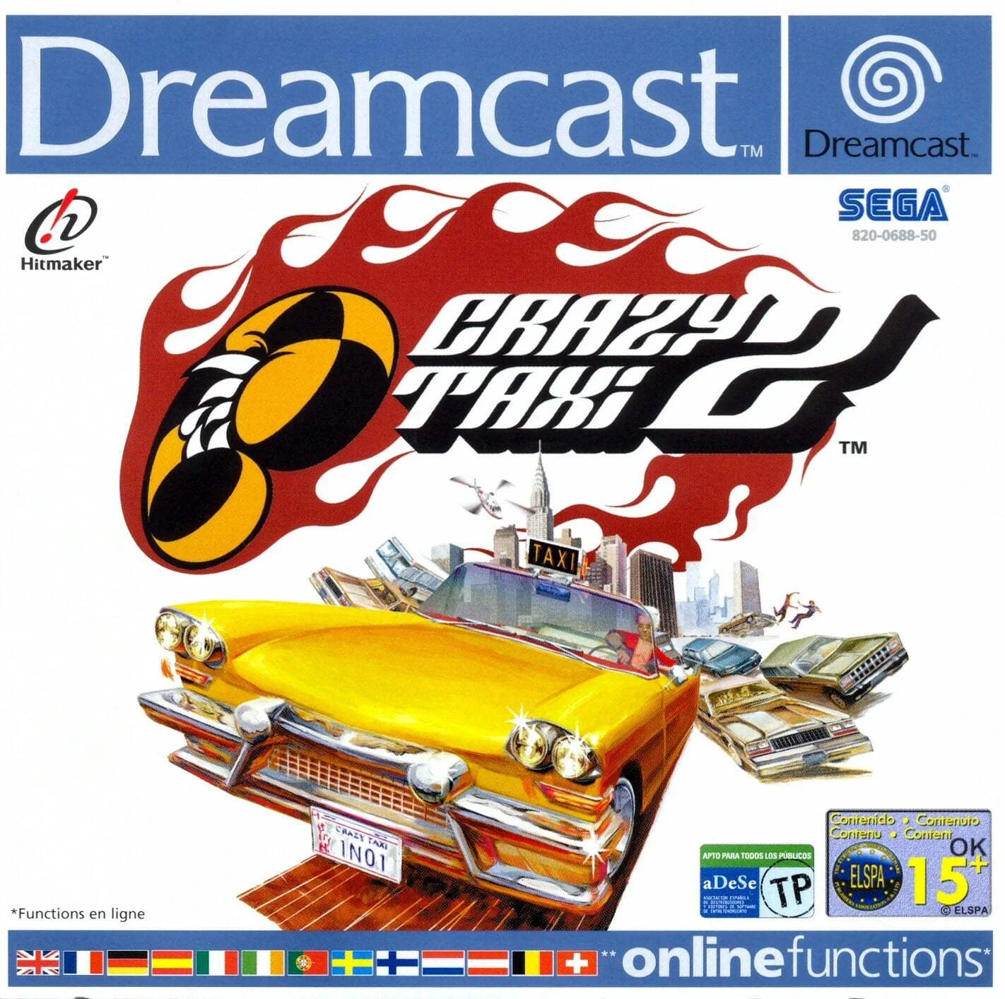 Dreamcast: Crazy Taxi 2