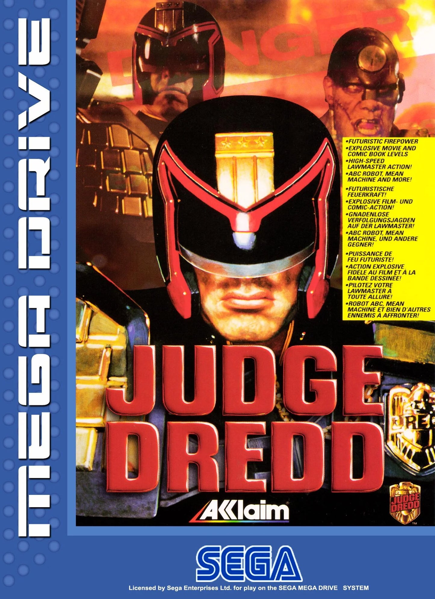Mega Drive: Judge Dredd