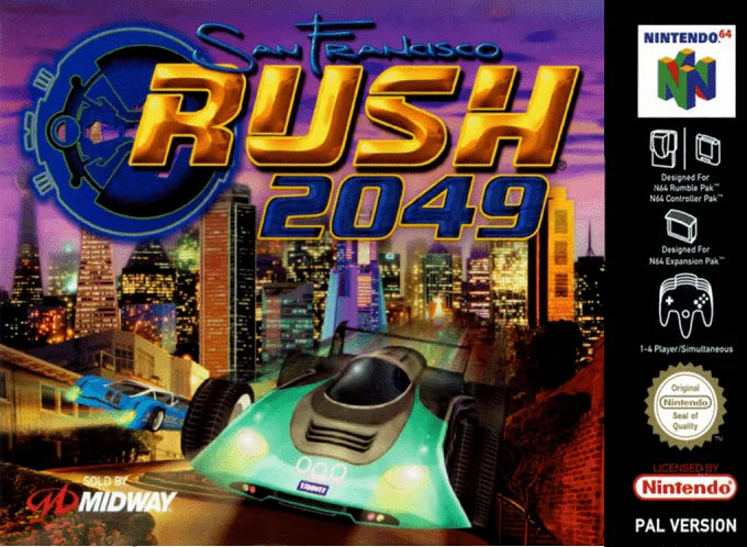 Nintendo 64: Rush 2049