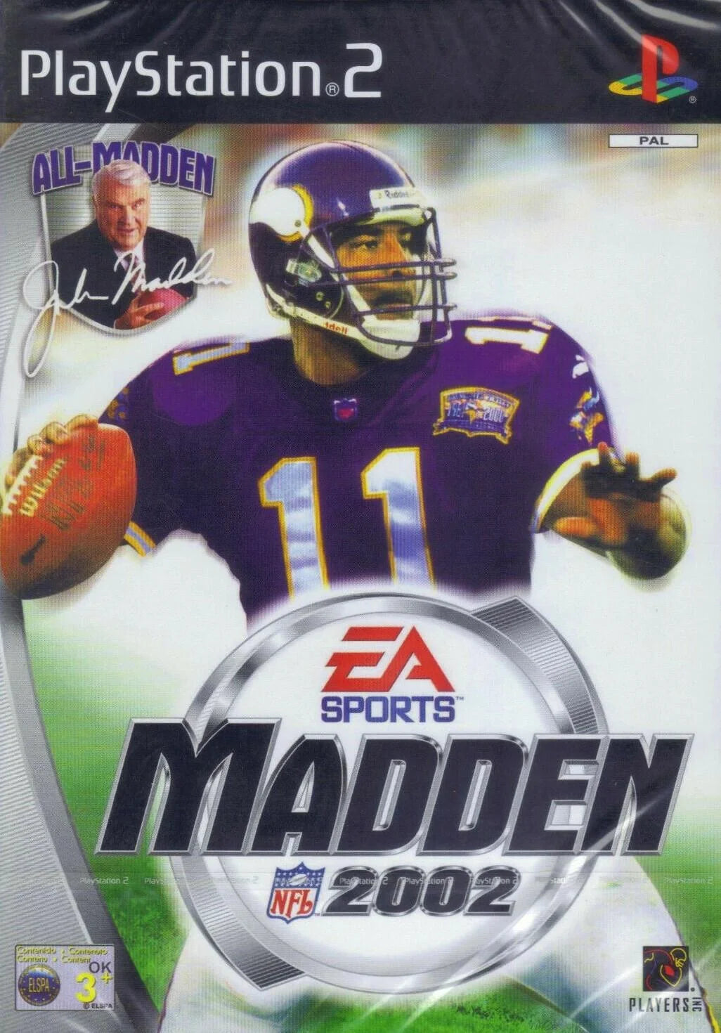 Playstation 2: Madden 2002