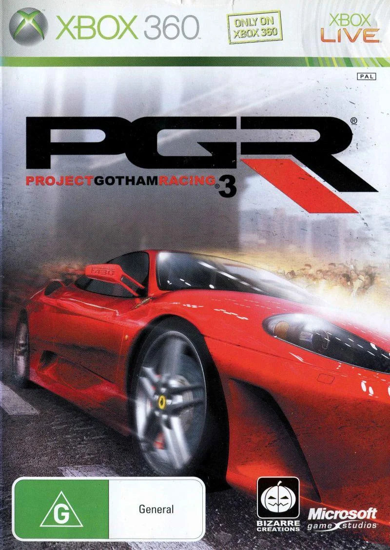 Xbox 360: Project Gotham Racing 3