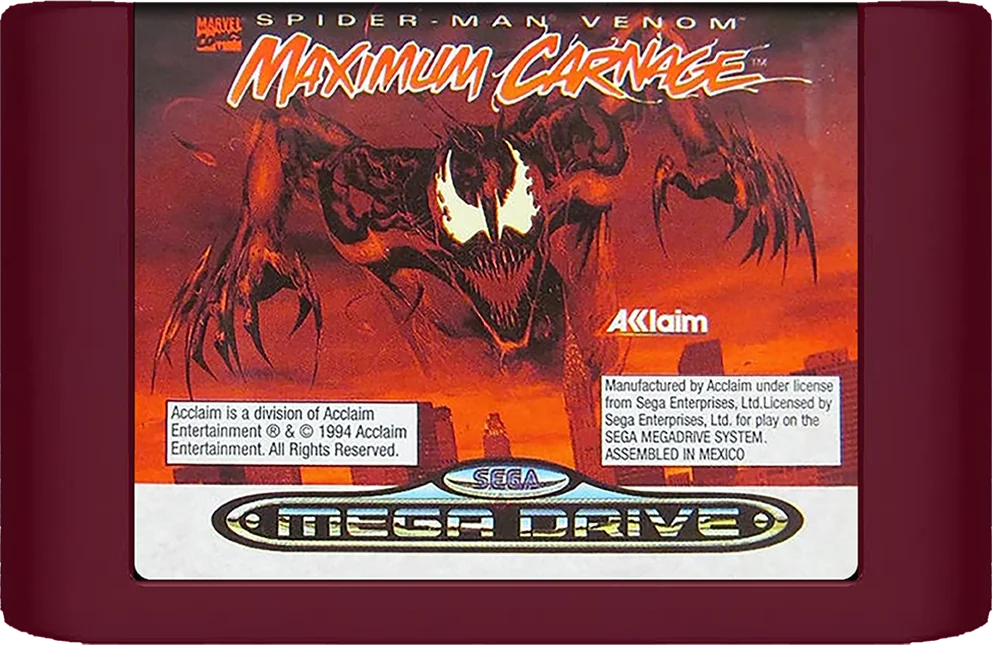 Mega Drive: Spiderman and Venom: Maximum Carnage