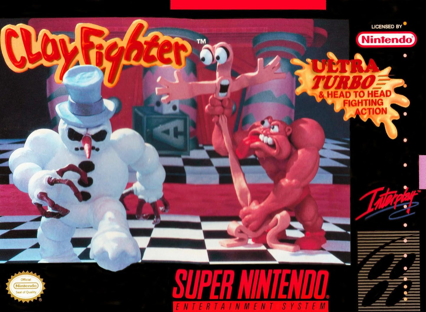 Super Nintendo: ClayFighter