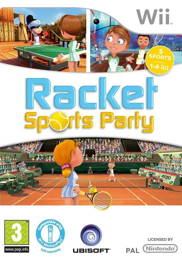 Nintendo Wii: Racket Sports Party