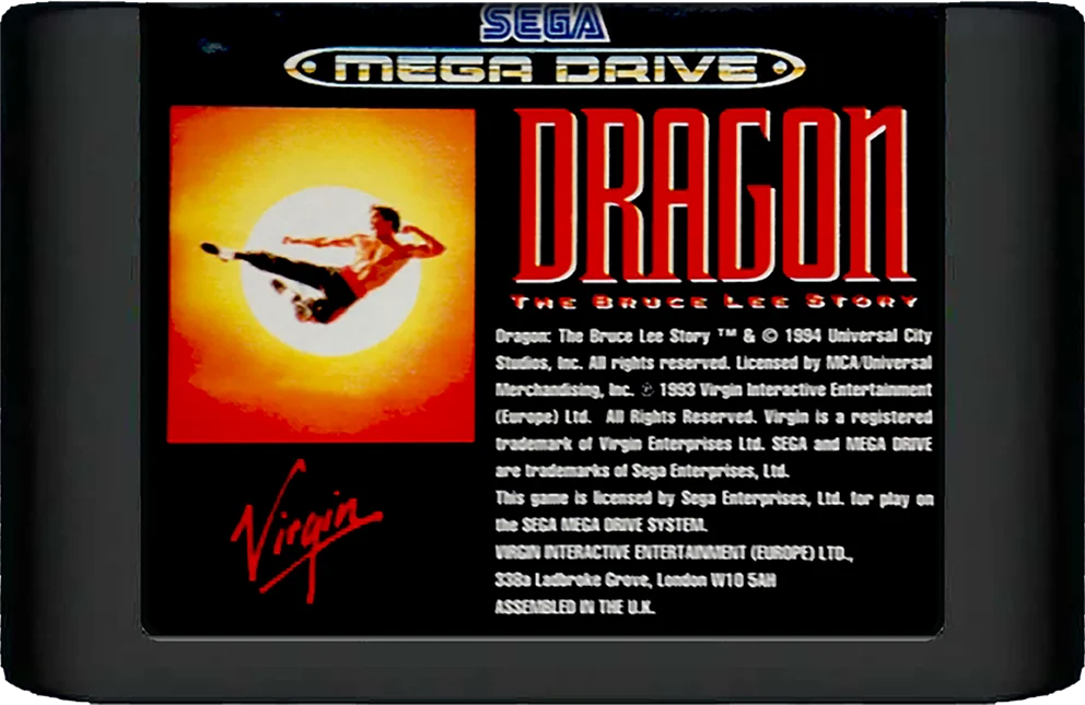 Mega Drive: Dragon: The Bruce Lee Story