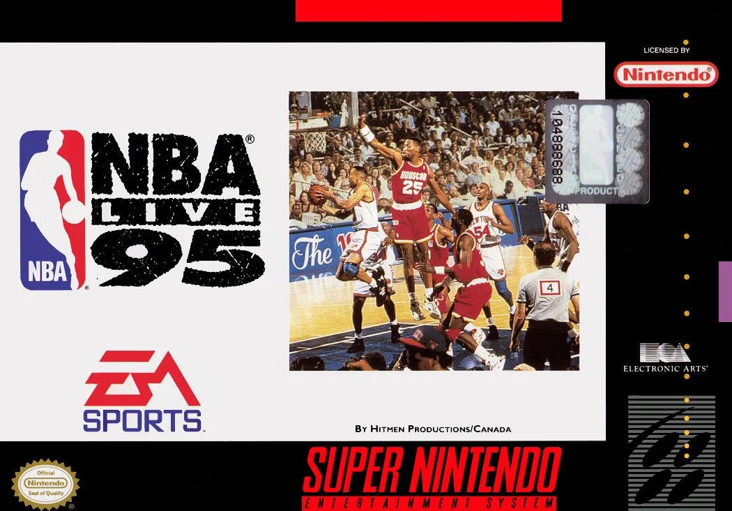 Super Nintendo: NBA Live 95