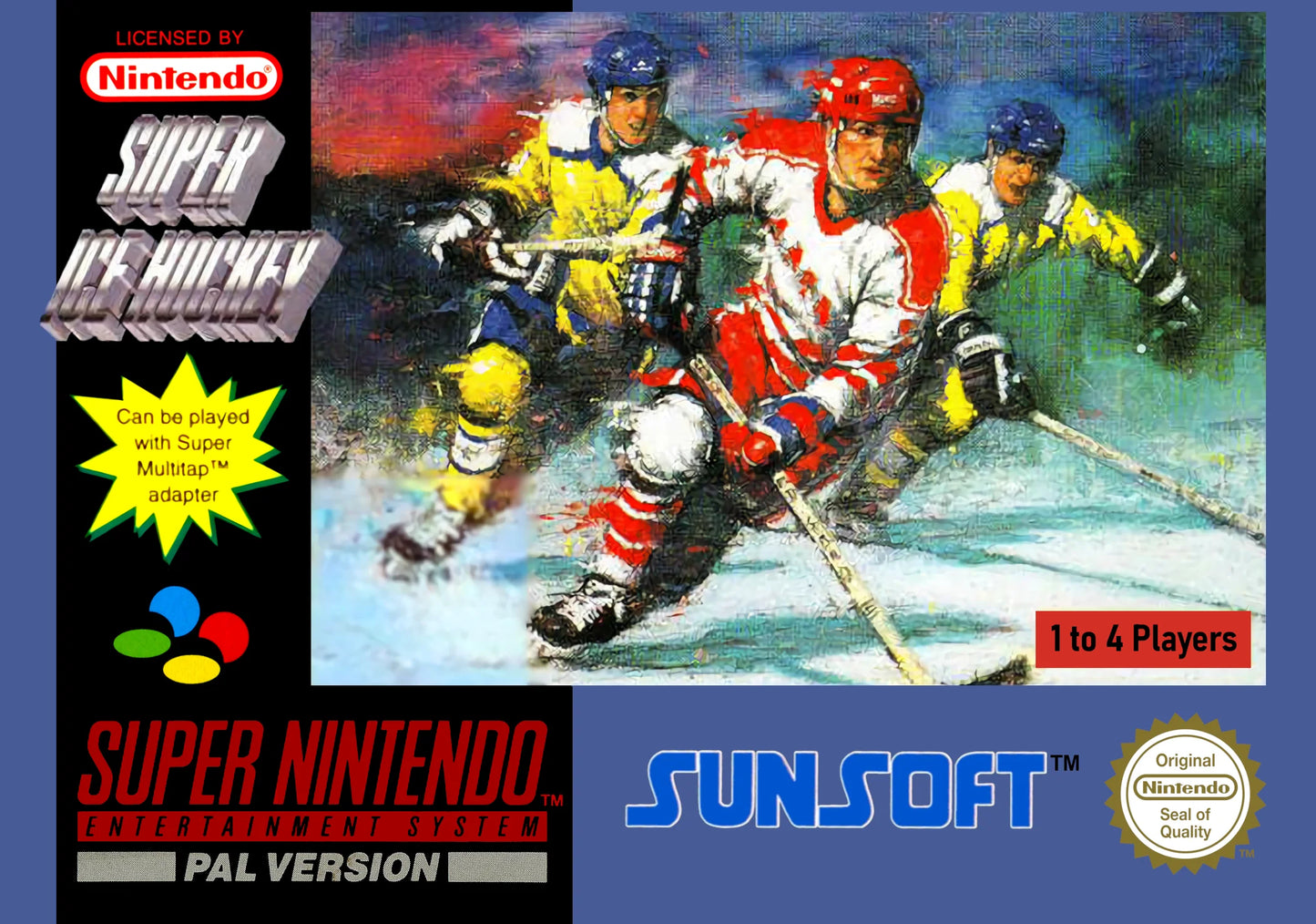 Super Nintendo: Super Ice Hockey