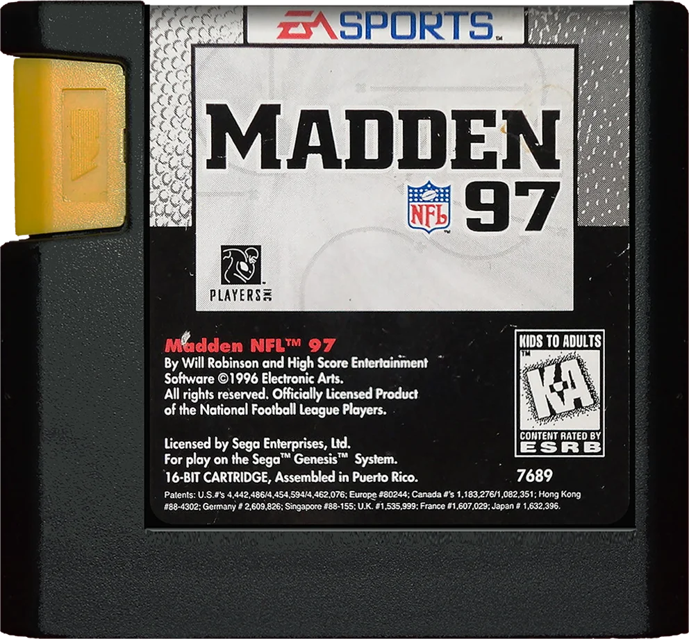 Mega Drive: Madden NFL 97