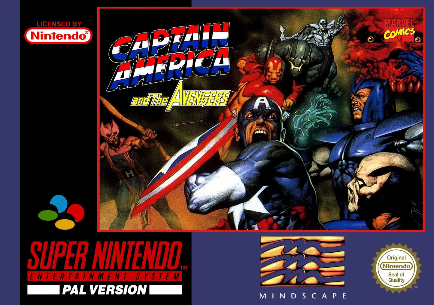 Super Nintendo: Captain America and the Avengers